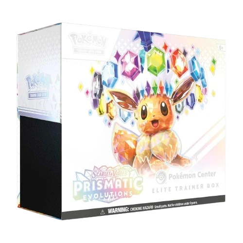 Prismatic Evolutions Pokemon Center Elite Trainer Box