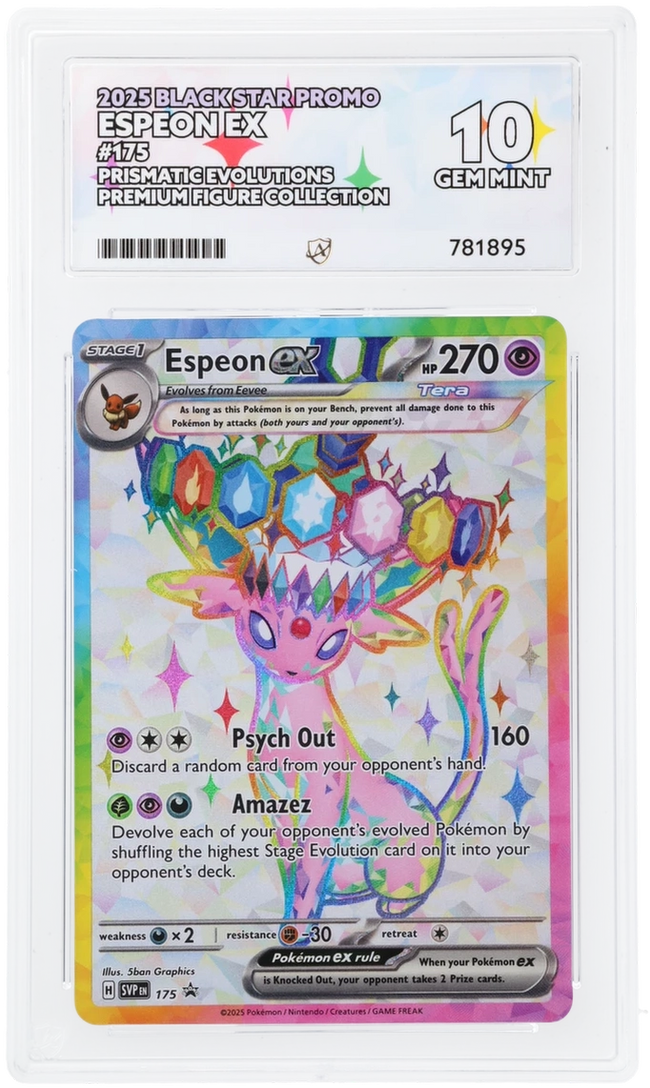 ACE 10 - Espeon ex - 175 - Black Star Promo - Pokemon - Prismatic Evolution