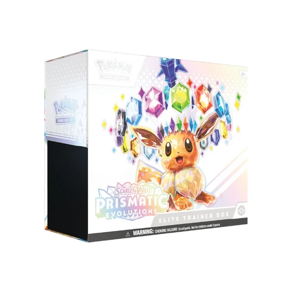 Pokémon TCG: Scarlet & Violet Prismatic Evolutions Elite Trainer Box