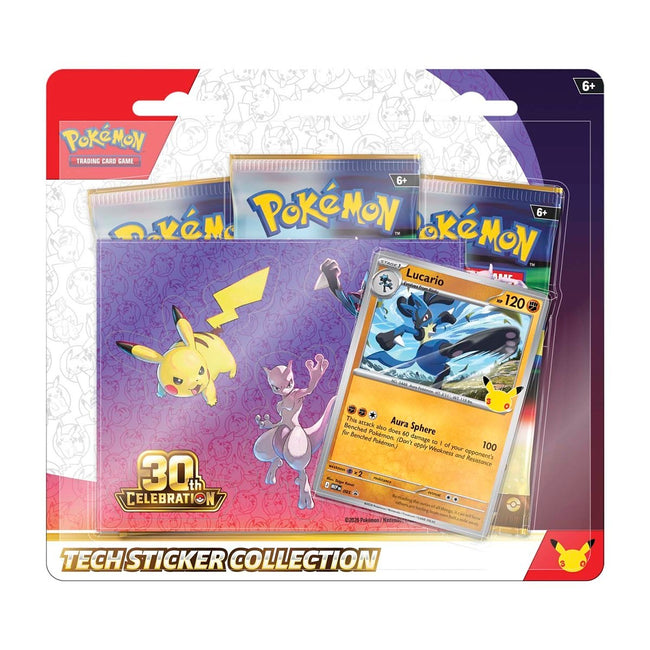 Pokémon TCG: 30th Celebration Tech Sticker Collection (Assorted)
