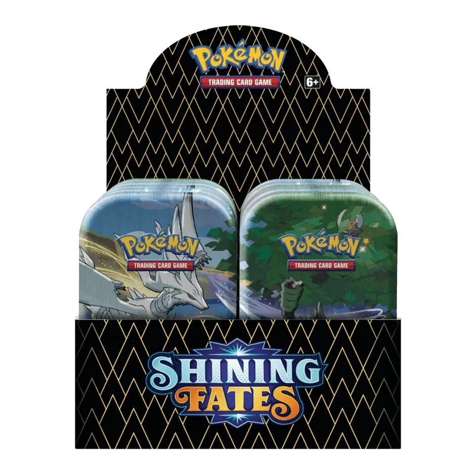 Pokemon 2021 Shining Fates Mini Tin Display Sealed ( 10 Mini Tins )