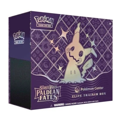Scarlet & Violet - Paldean Fates Pokemon Centre - Elite Trainer Box