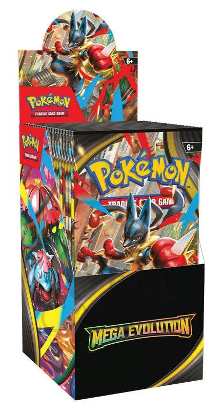 Pokemon TCG - Mega Evolutions Half Booster Box (18 Packs)